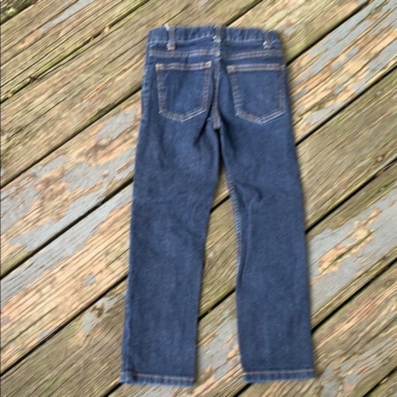 FADED GLORY boy's jeans  sz 6 reg  blue   adjustable waist  EUC - Picture 2 of 3